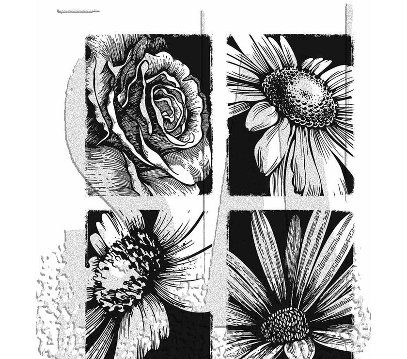 Tim Holtz Stamp Bold Botanicals