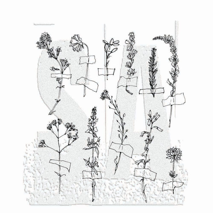 Tim Holtz Stamp Forgotten Garden