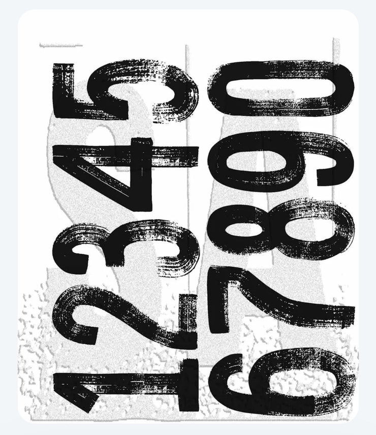 Tim Holtz Stamp Paint By Number