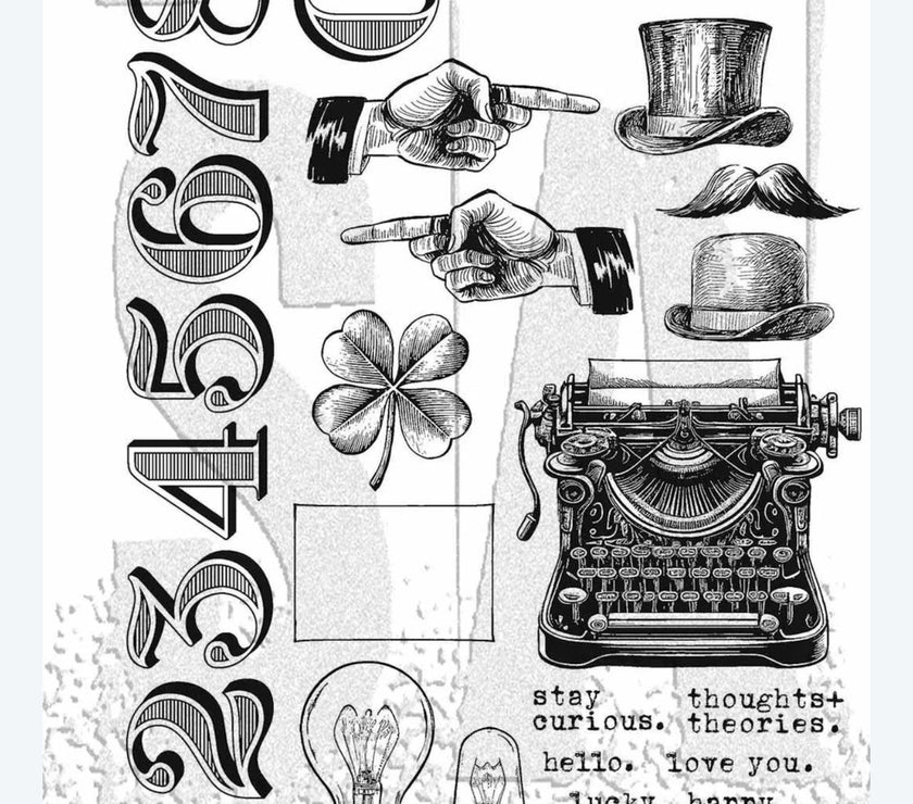 Tim Holtz Stamp Curiosity Shop