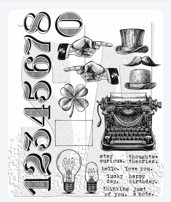 Tim Holtz Stamp Curiosity Shop