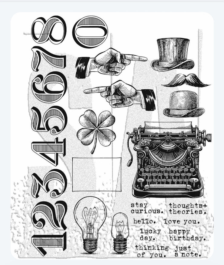 Tim Holtz Stamp Curiosity Shop