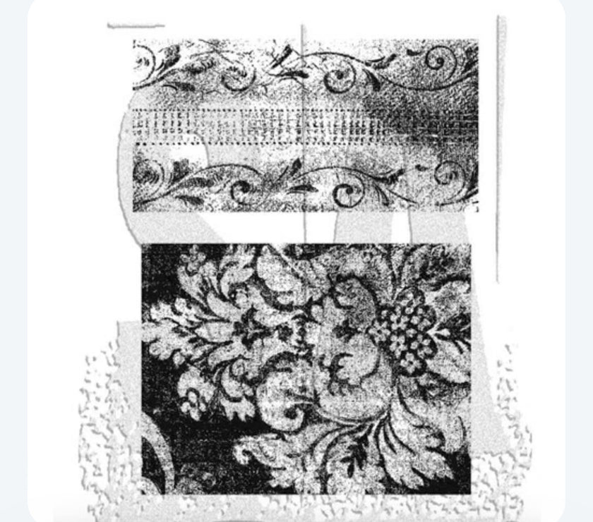 Tim Holtz Stamp Weathered Textiles