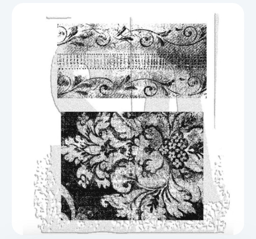 Tim Holtz Stamp Weathered Textiles