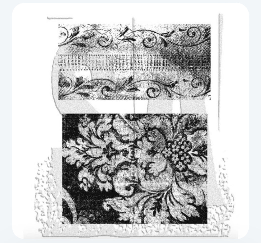 Tim Holtz Stamp Weathered Textiles