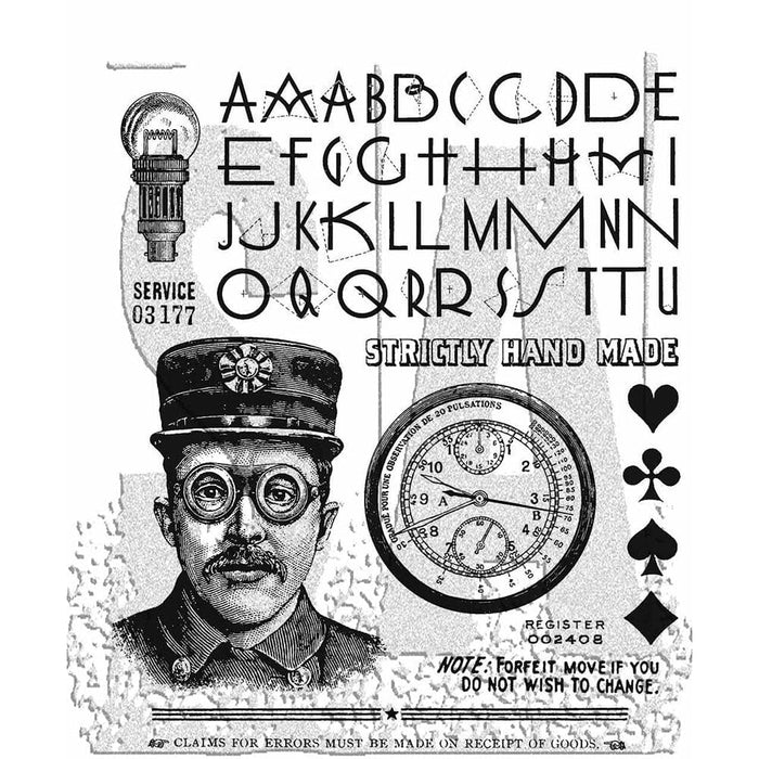 Tim Holtz Stamp The Inspector