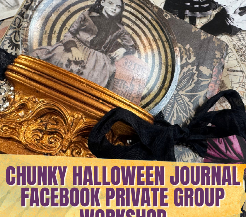 ellen j goods CHUNKY HALLOWEEN JOURNAL FACEBOOK Workshop OCTOBER 7th 6:00PM