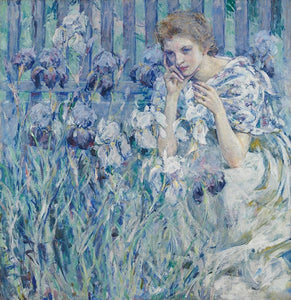 Woman with Lillies