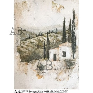 Rustic Hillside AB 6489