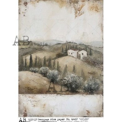 Rustic Landscape  AB 6487