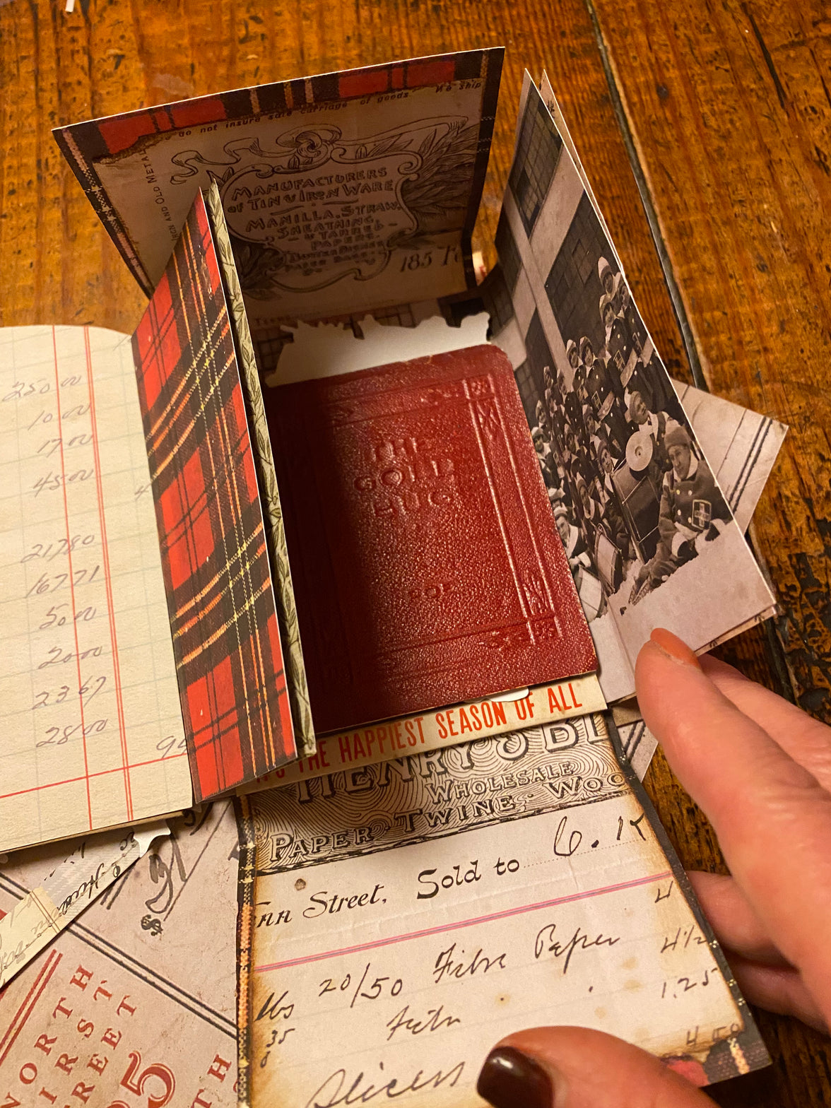 Christmas Journal ellen j goods Facebook Workshop