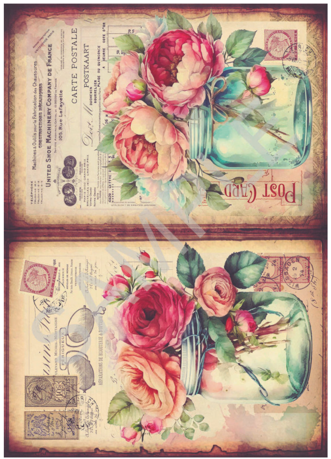 Flowers in Mason Jar 5