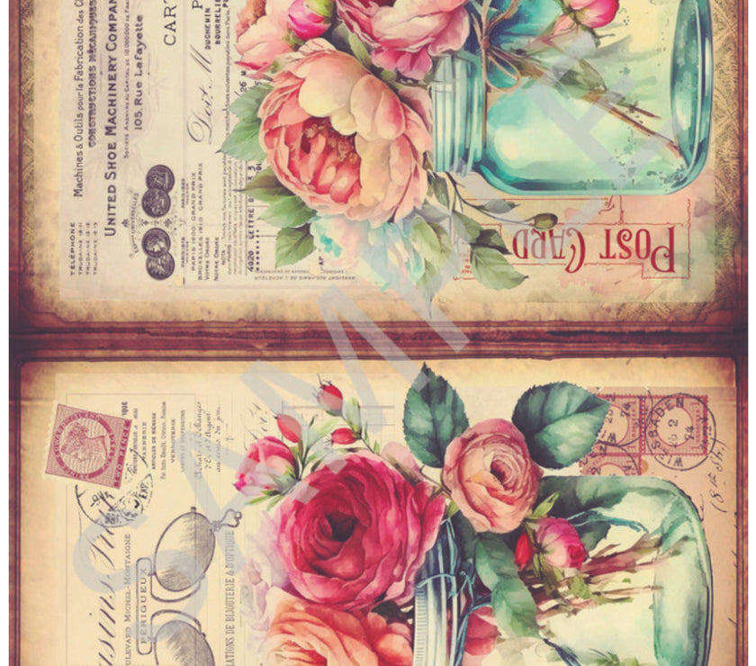 Flowers in Mason Jar 5