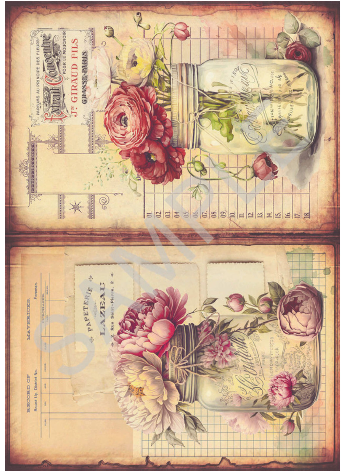 Flowers in Mason Jar 3