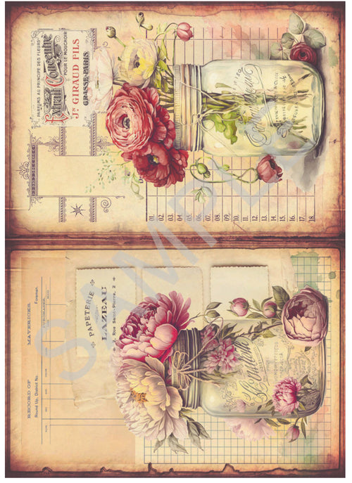 Flowers in Mason Jar 3