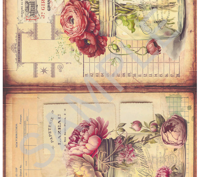 Flowers in Mason Jar 3