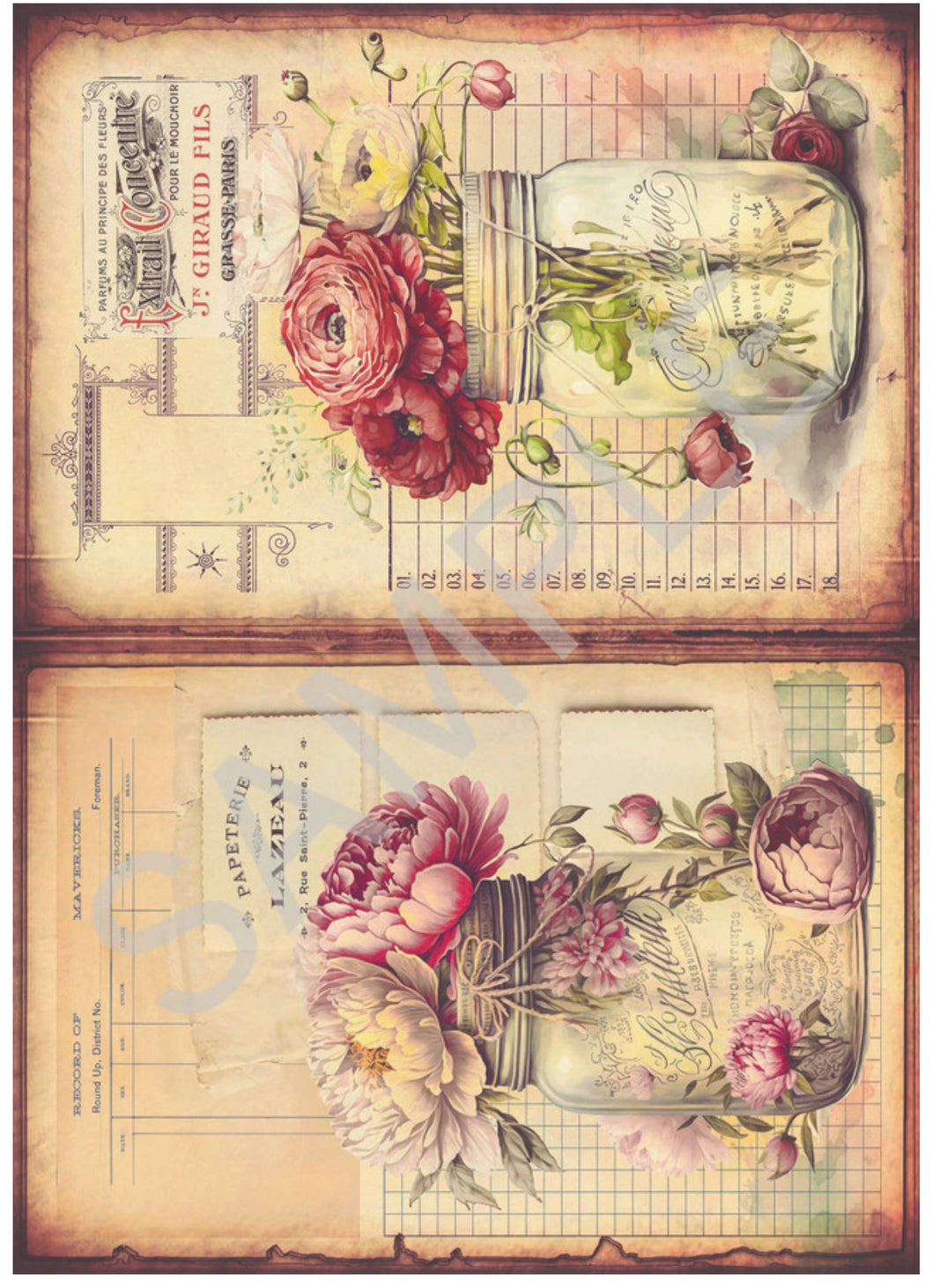 Flowers in Mason Jar 3