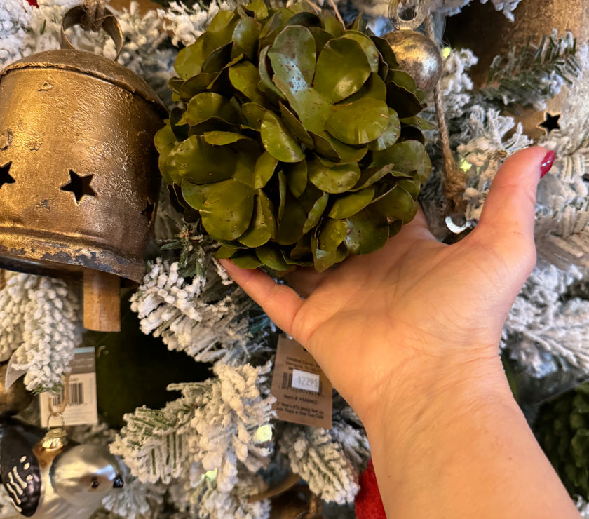 Metal Botanical Ball