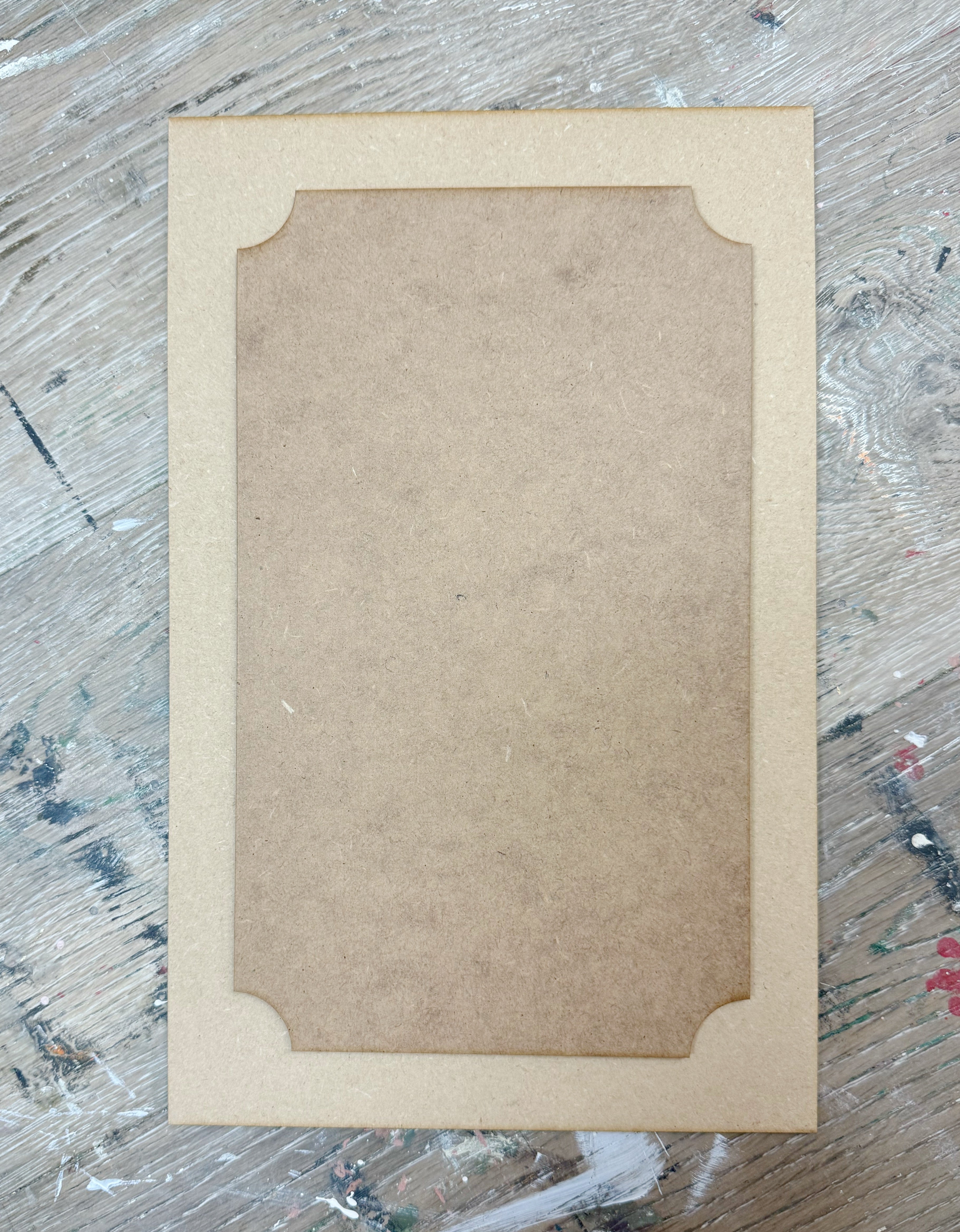 HDF Decoupage Base Plaque 28 cm 0022