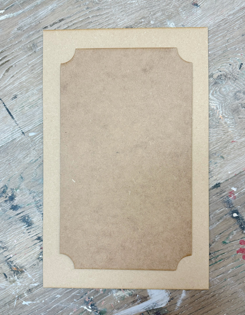 HDF Decoupage Base Plaque 28 cm 0022