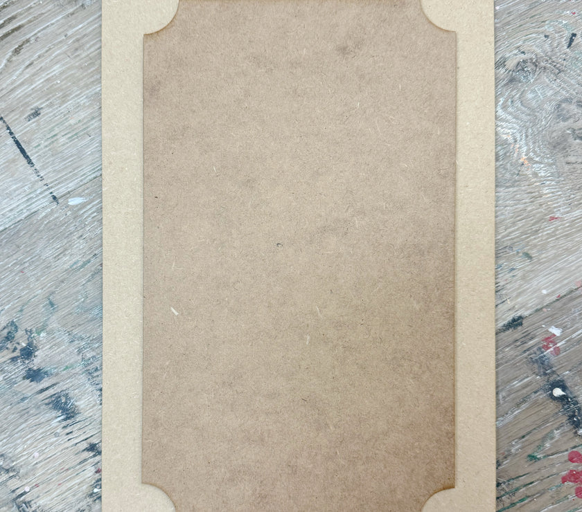 HDF Decoupage Base Plaque 28 cm 0022