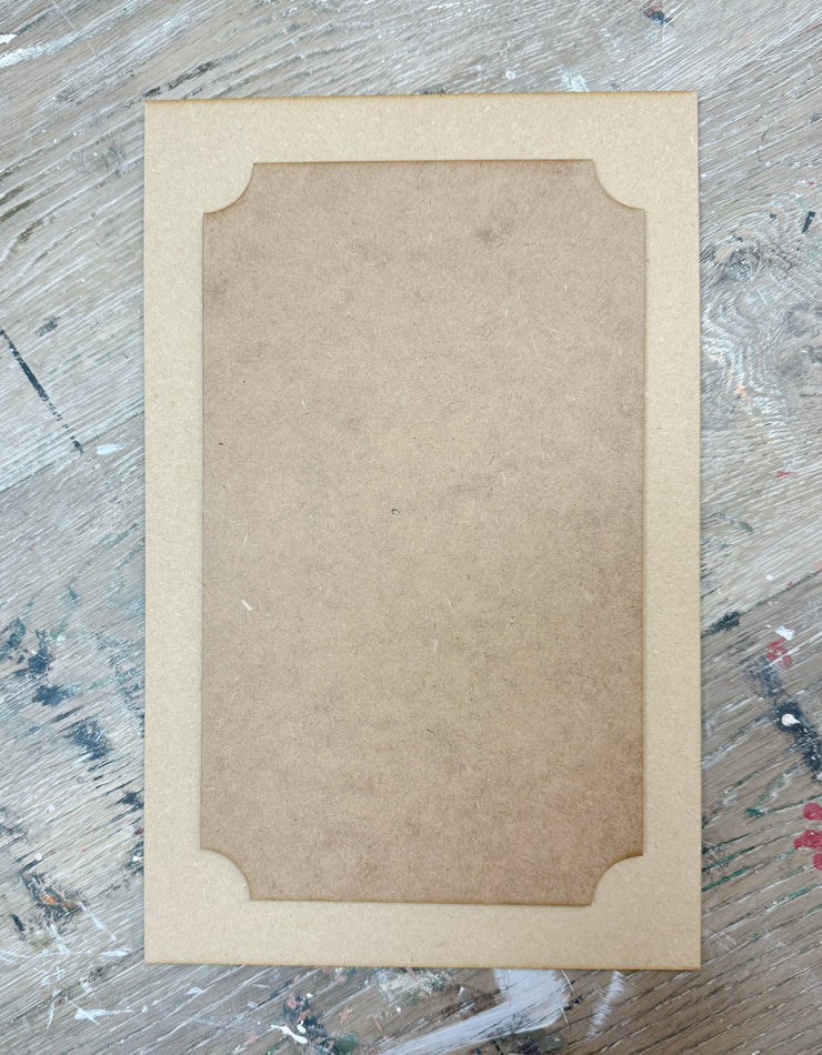 HDF Decoupage Base Plaque 28 cm 0022