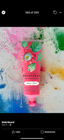 DIY Painterly Artist Paint Poetic Pink