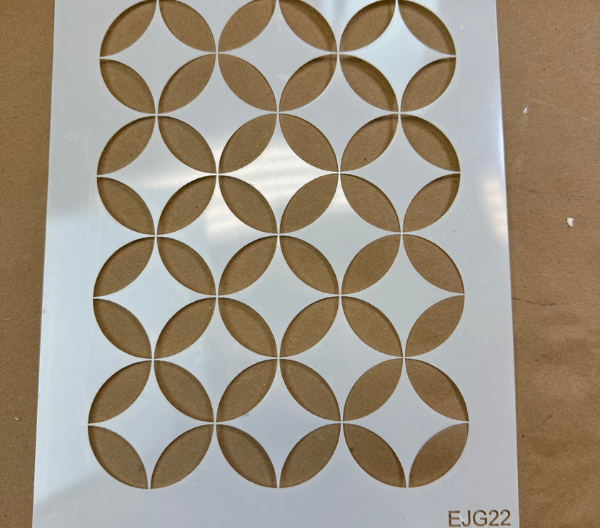 Circles stencil