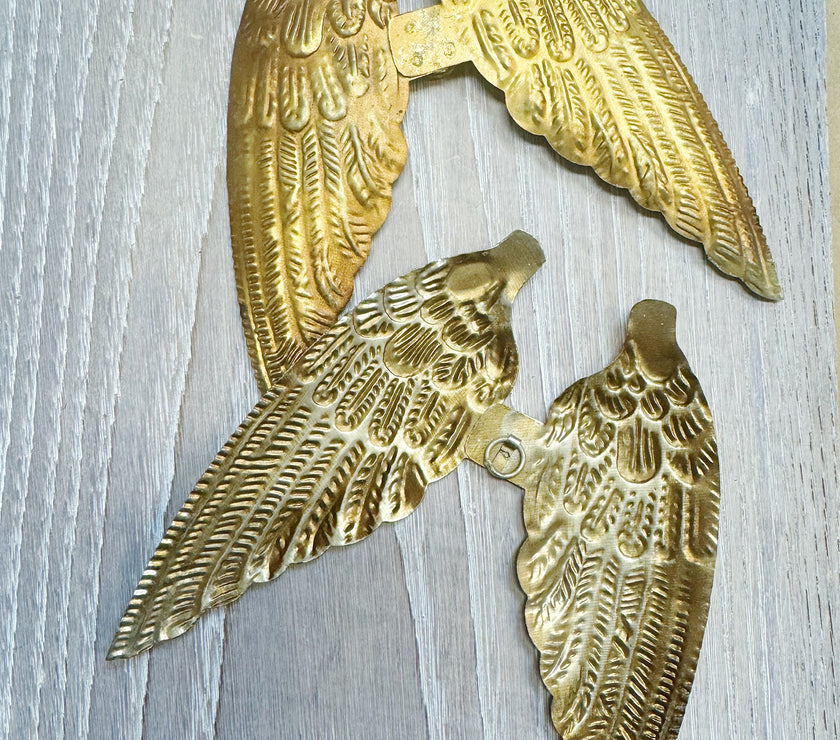 Aged Brass Wing Castings
