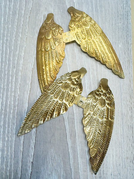 Aged Brass Wing Castings