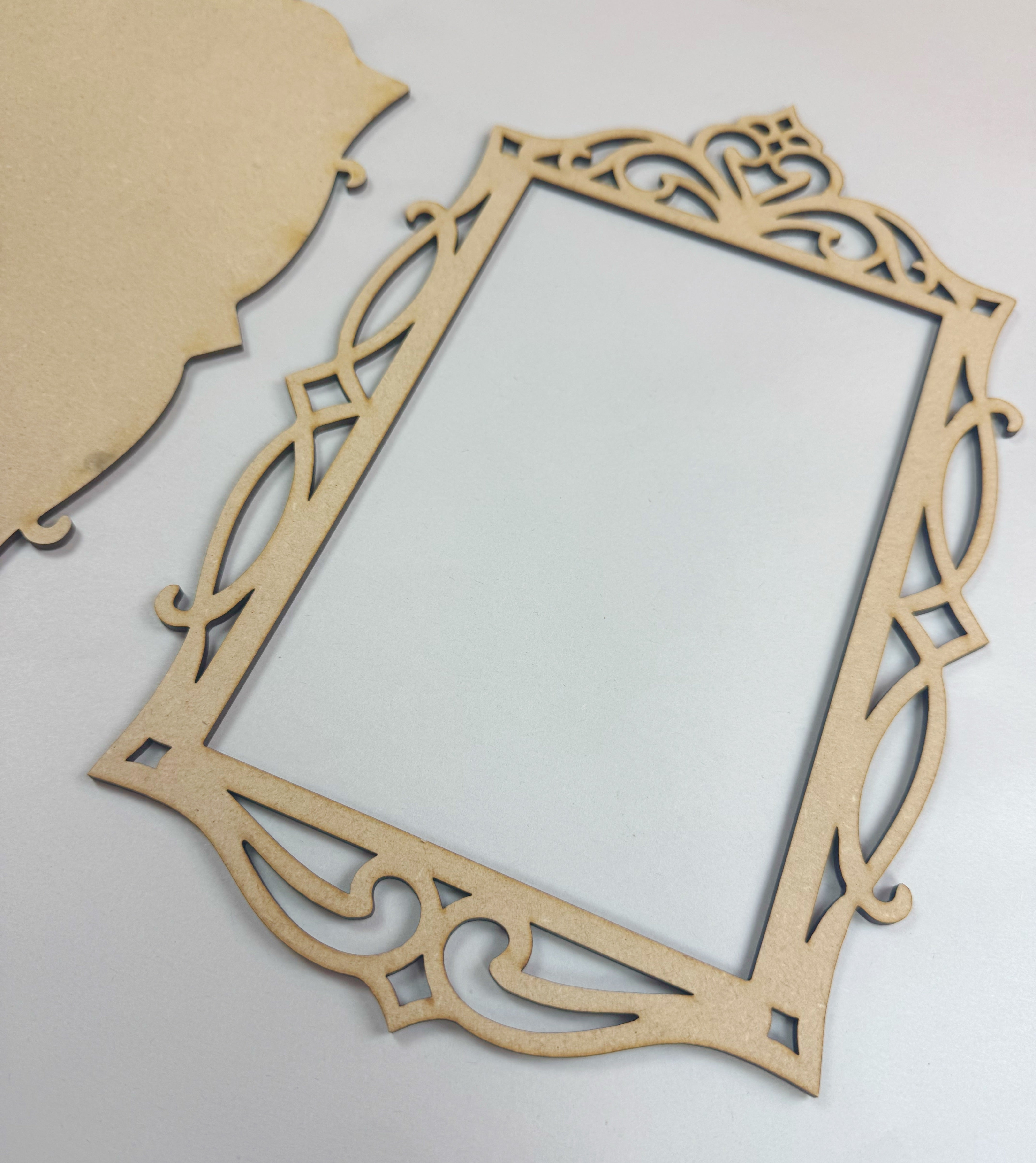 Vintage Frame 2 part  Plaque MDF