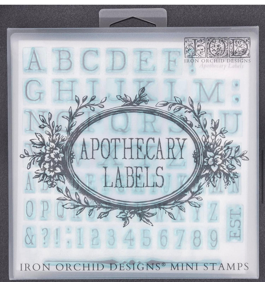 Apothecary 6X6 IOD STAMP ™