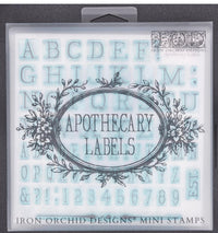 Apothecary 6X6 IOD STAMP ™
