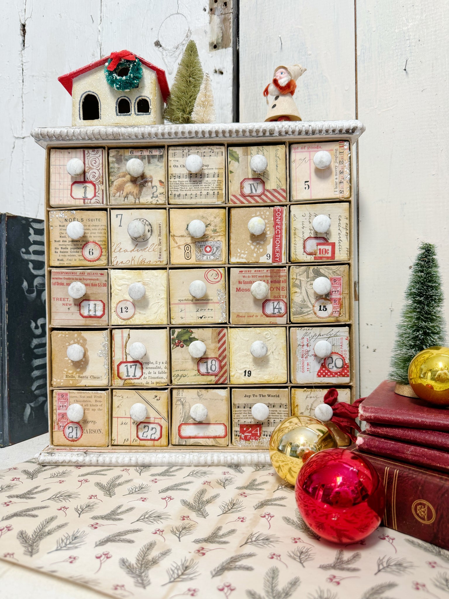 LOCAL WORKSHOP! ADVENT CHRISTMAS COUNTDOWN BOX with Lynne and Julie