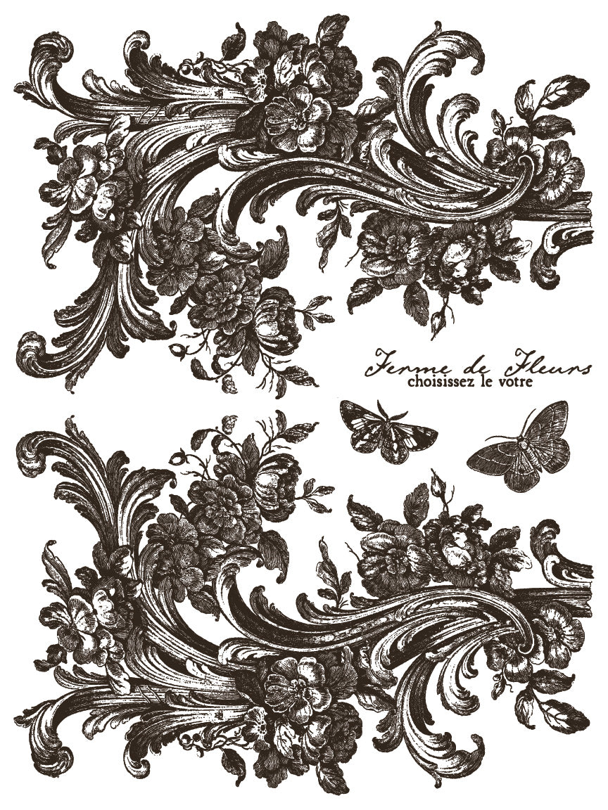 Hameau de la Reine IOD Paint Inlay 12x16 Pad™