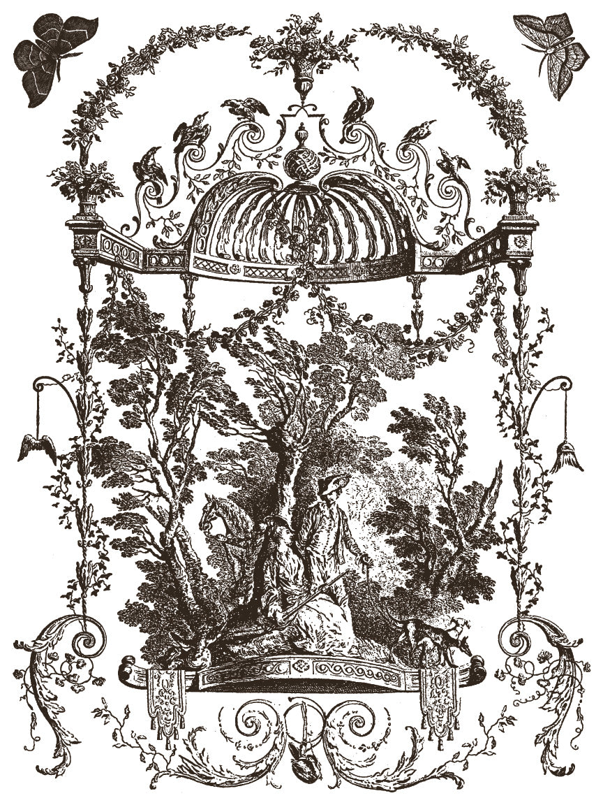 Hameau de la Reine IOD Paint Inlay 12x16 Pad™