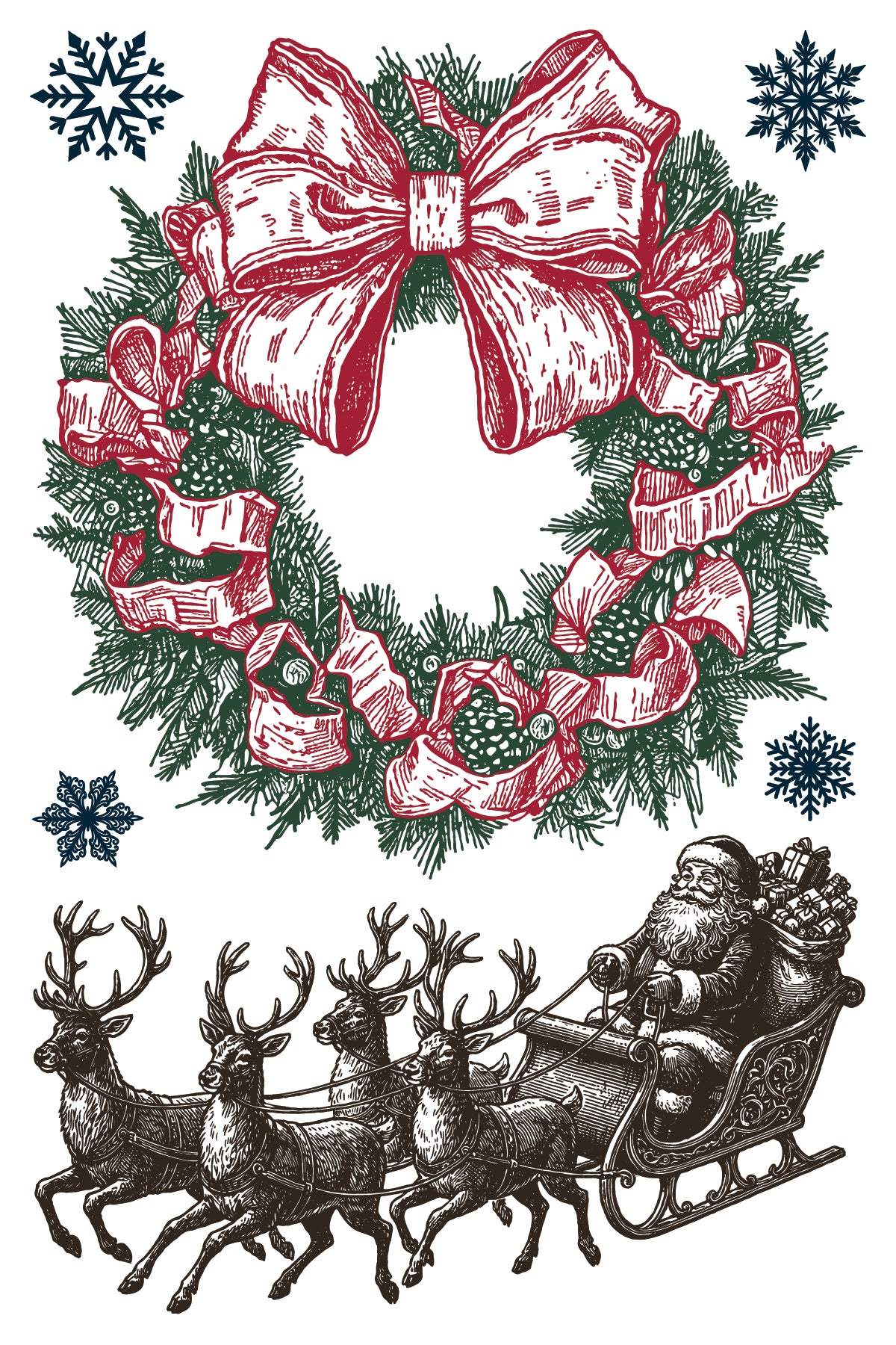 The North Pole Co. IOD Paint Inlay 8x12