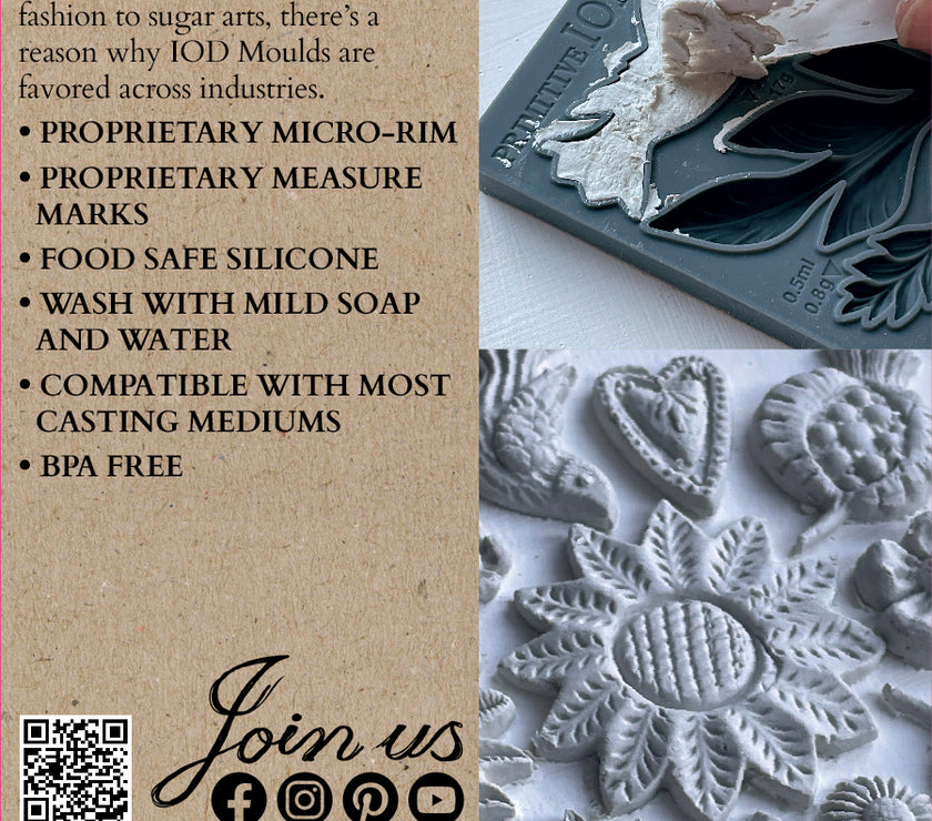 PRIMITIVE IOD Décor Mould