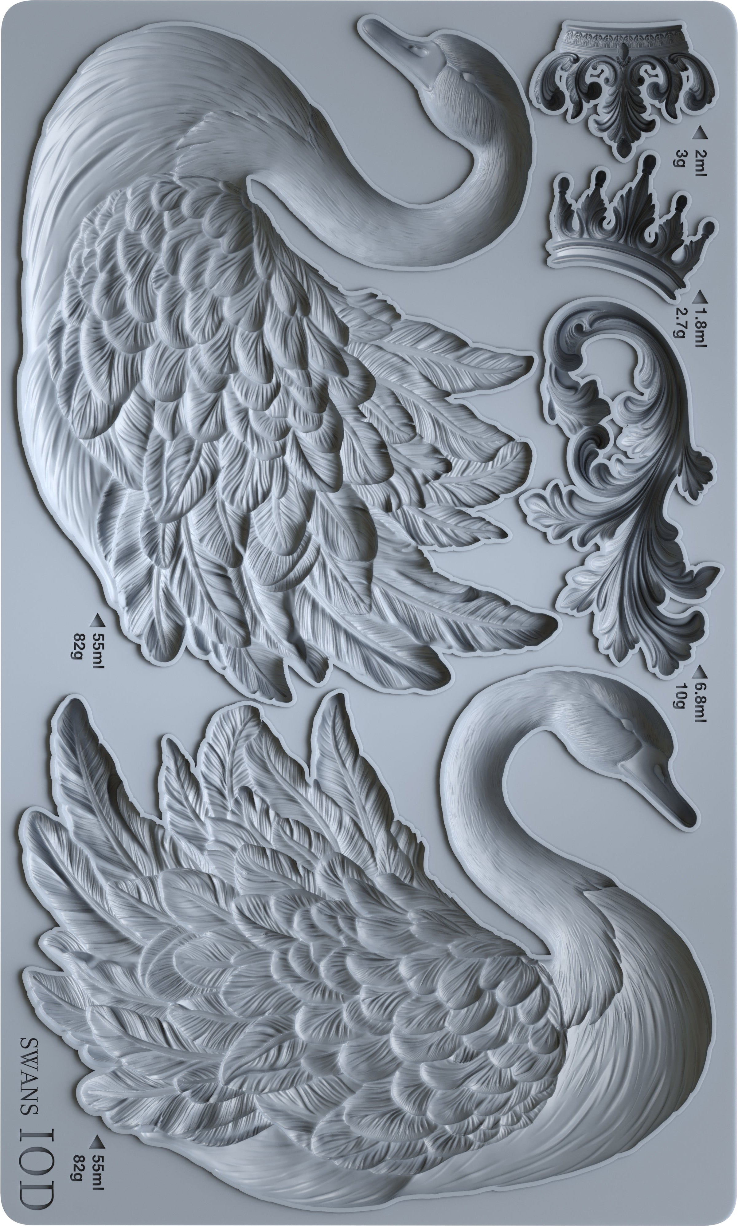 Swans 6x10 IOD Mould