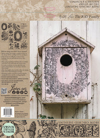 Nature's Etchings 12x12 IOD Stamp 2 Sheets
