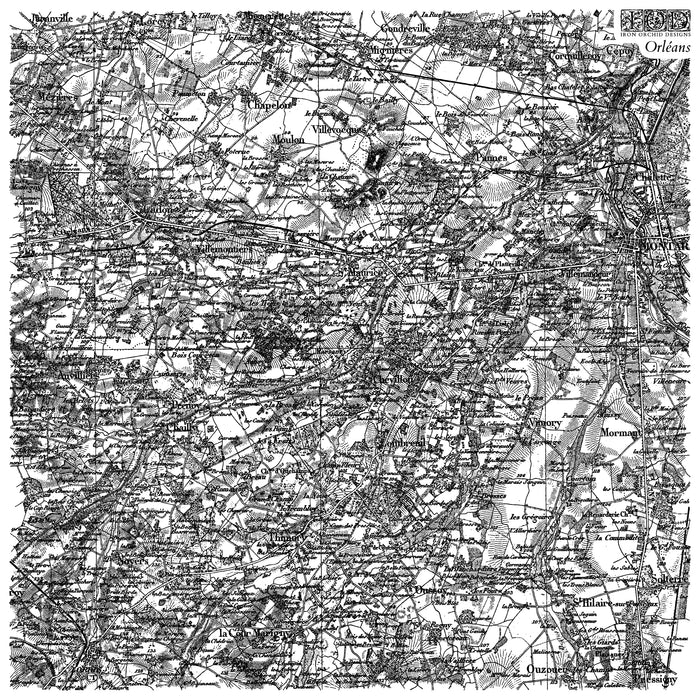 Orléans 12x12 IOD Stamp