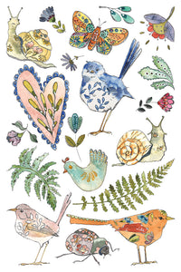 Fern Fables IOD Transfer 8x12 Pad