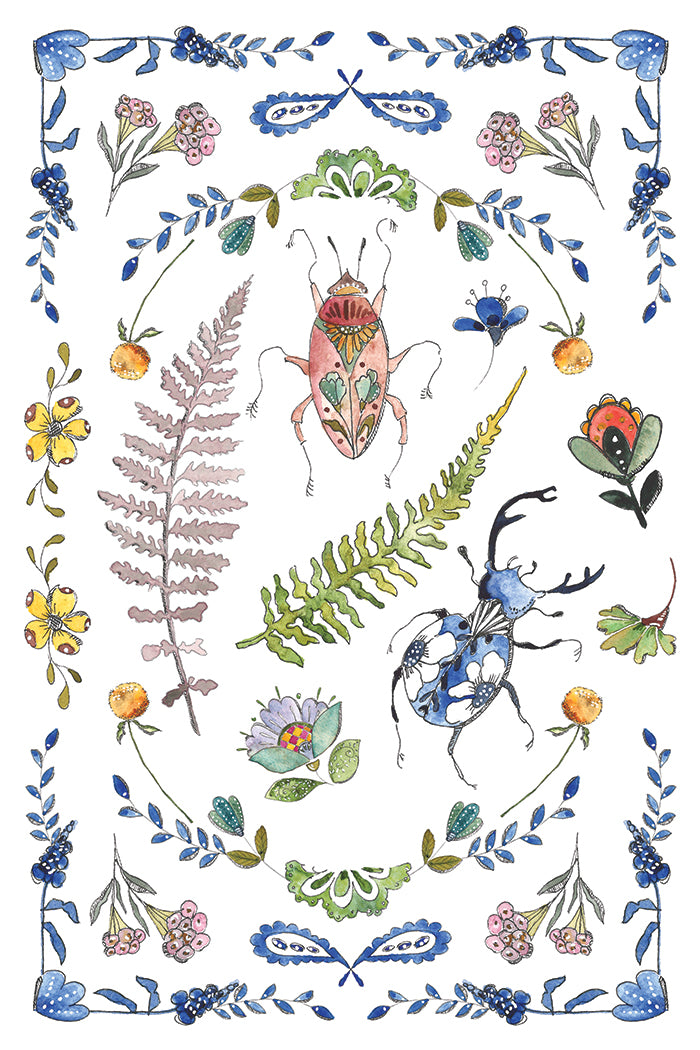Fern Fables IOD Transfer 8x12 Pad