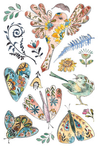 Fern Fables IOD Transfer 8x12 Pad