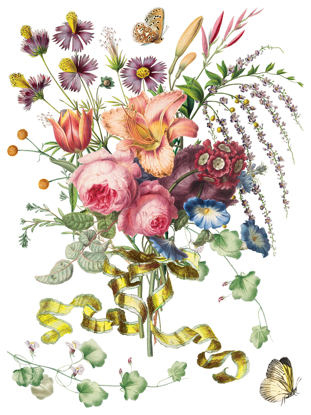 Marché des Fleurs IOD Transfer 12x16 Pad