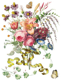 Marché des Fleurs IOD Transfer 12x16 Pad