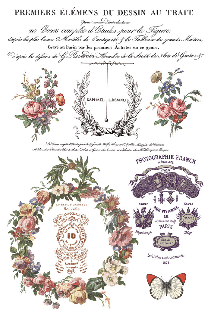 Saint Ouen IOD Transfer 8x12 Pad™