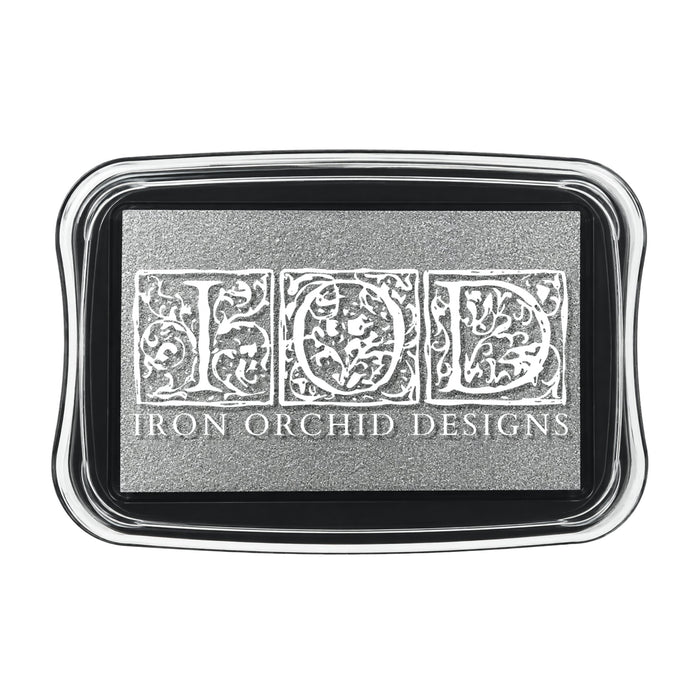 Silver Sparkle IOD Decor Ink Pad
