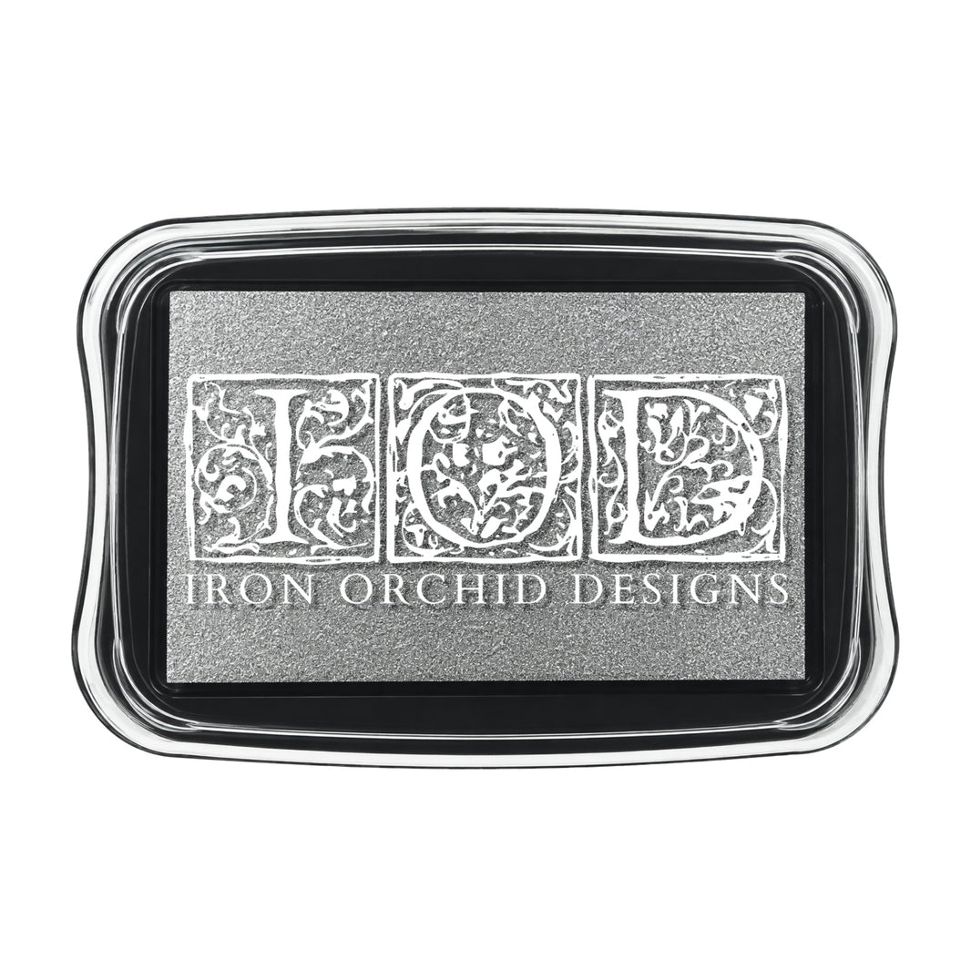 Silver Sparkle IOD Decor Ink Pad