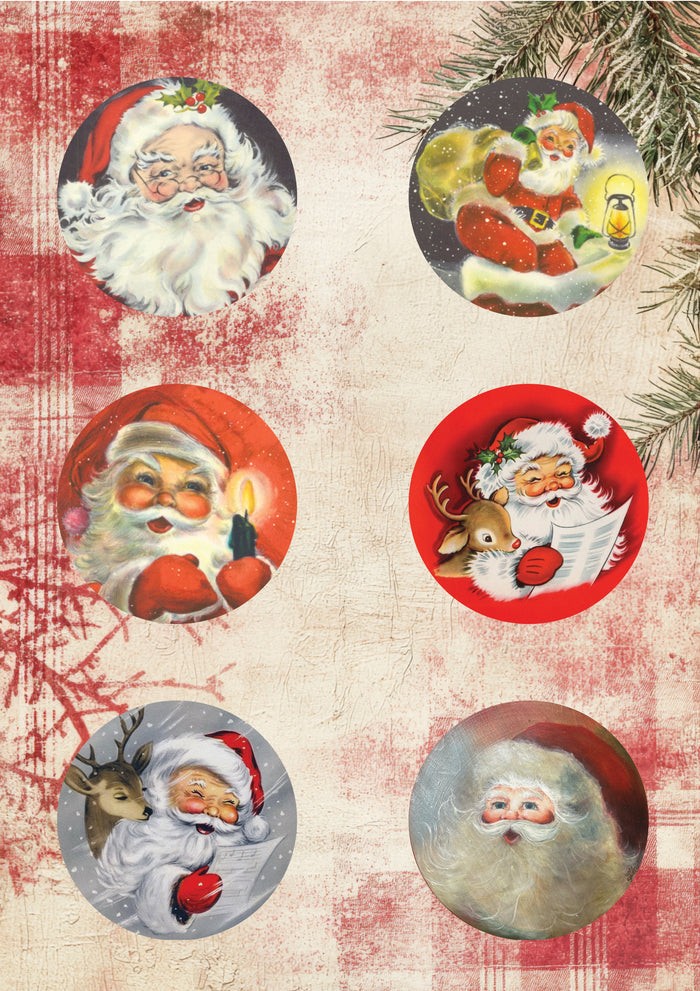 ellenjgoods - Santa Ornament